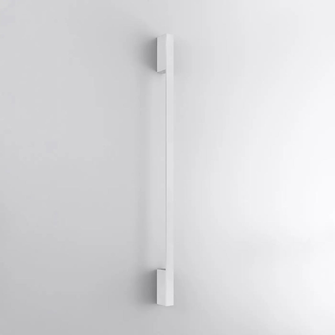 Applique murale sappa m 4000k blanc avec module led et boîtier étroit design minimaliste pour lampadaire lahti