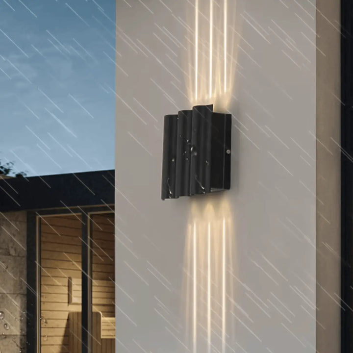 Applique Murale LED Au Design Ondulé