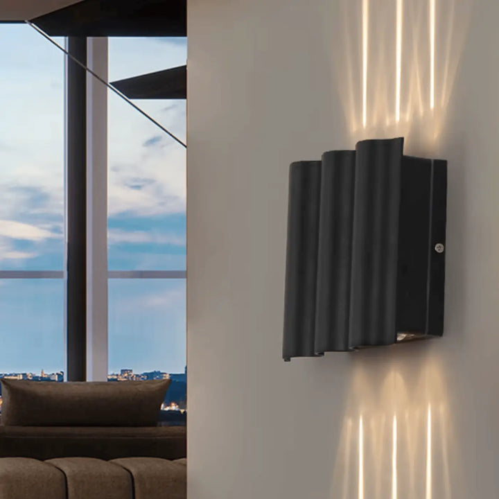 Applique Murale LED Au Design Ondulé