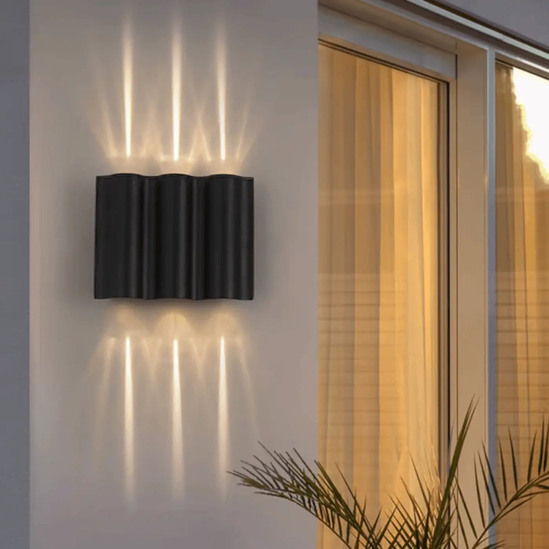 Applique Murale LED Au Design Ondulé