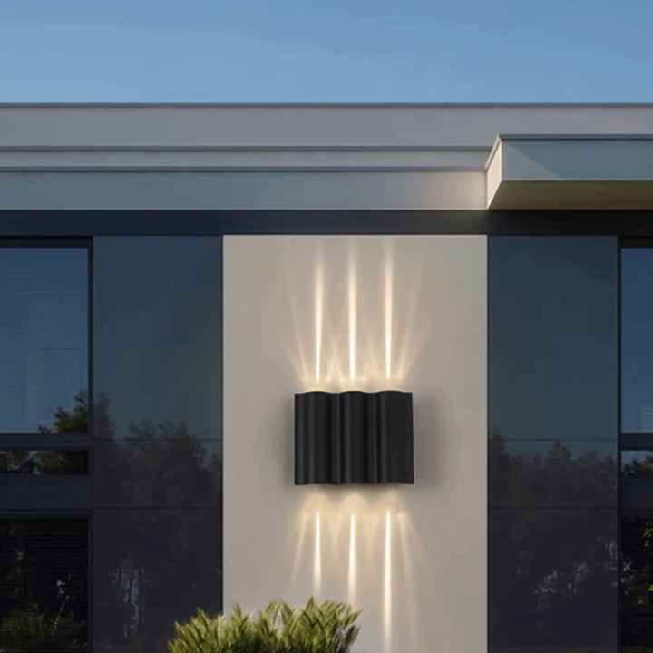 Applique Murale LED Au Design Ondulé