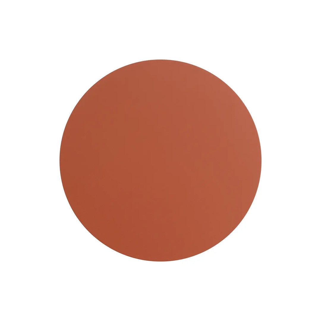 Applique murale BORGEN ocre rouge éteinte, vue de face