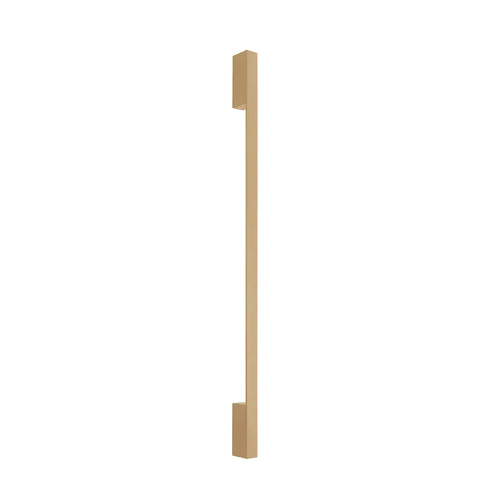 Applique murale sappo m 3000k doré en métal brossé minimaliste, idéale pour intégrer module led et lampadaire lahti