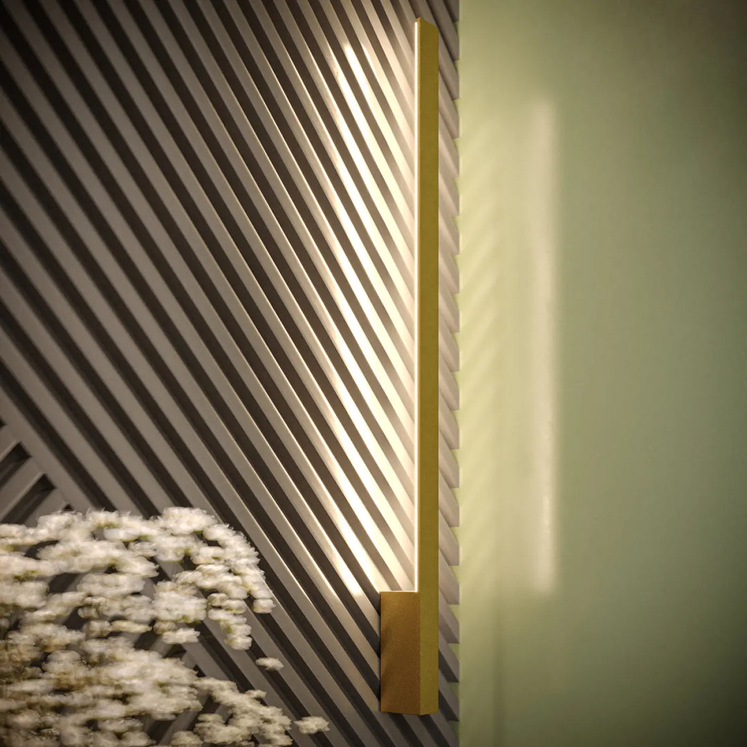 Aplique de pared LAHTI S, dorado 4000K