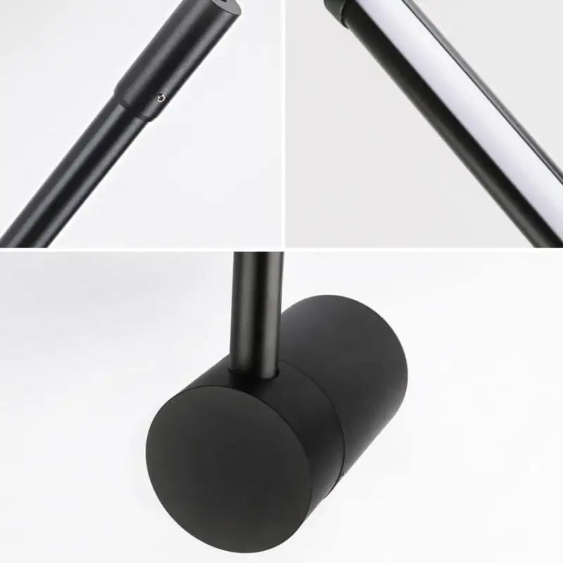 Applique Murale Led Ikea Aluminium Noir Tube Élégant