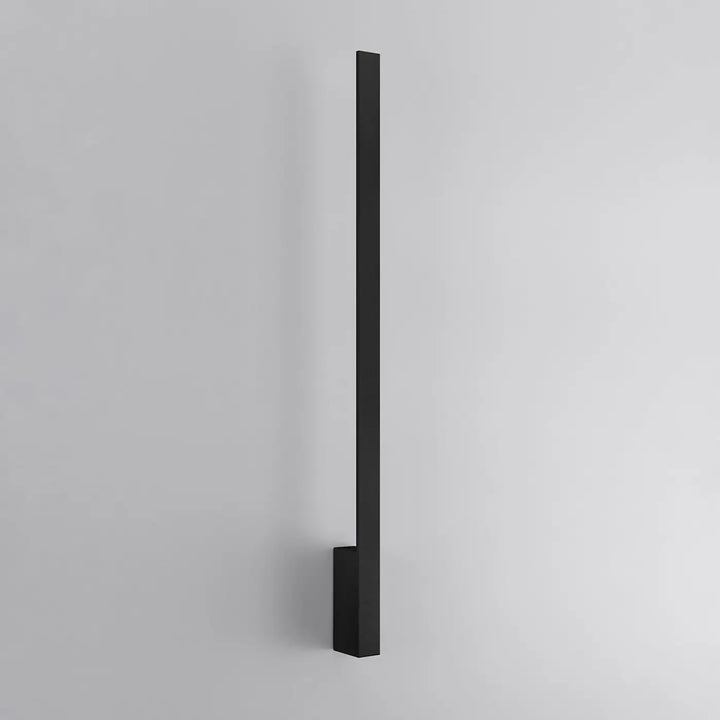 Aplique de pared LAHTI L, negro, 3000K