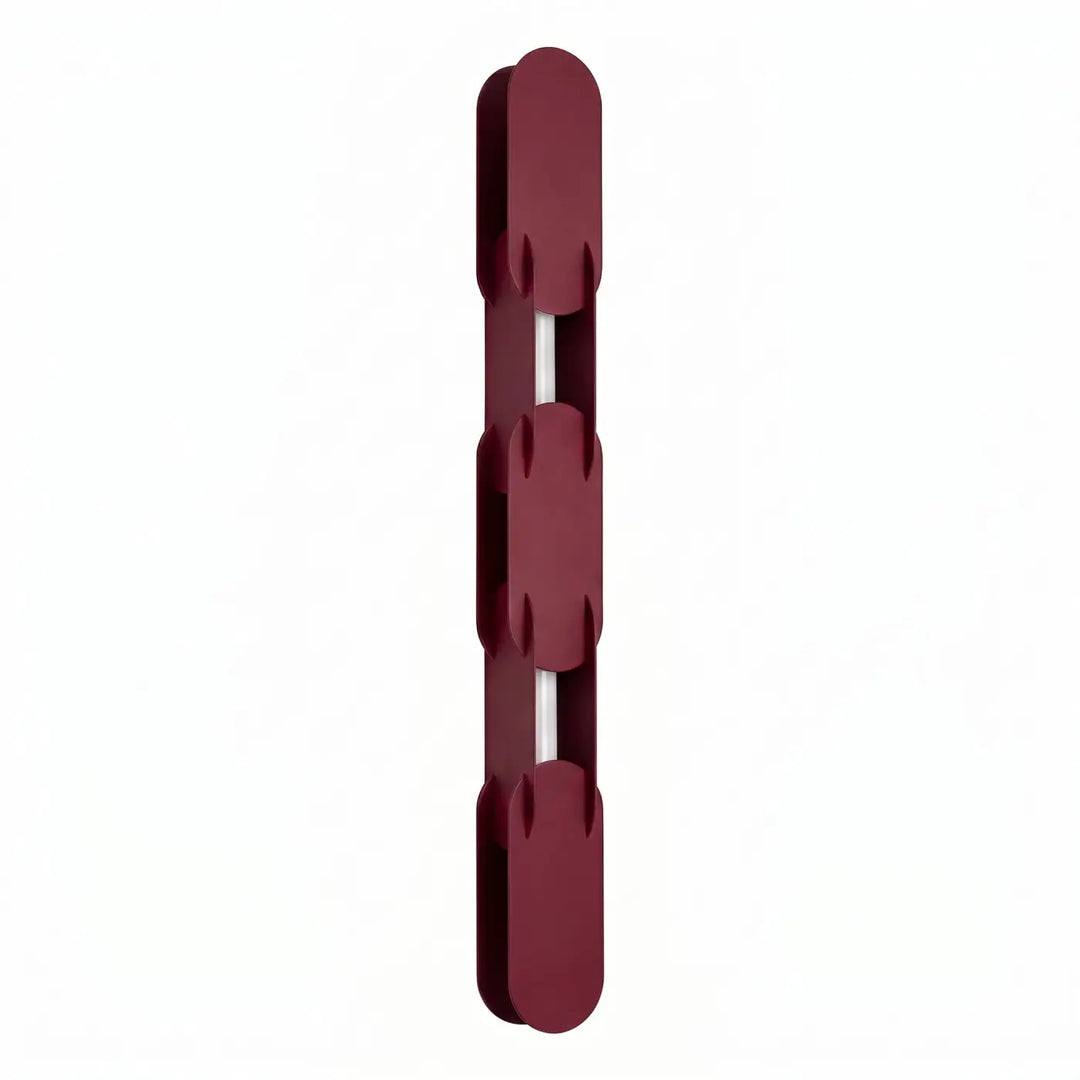 Applique murale CHAIN bordeaux vue d'ensemble