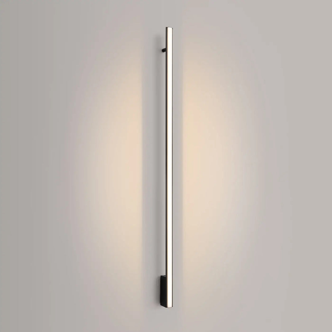 Aplique de pared LED LAGOM 150 negro 3000K