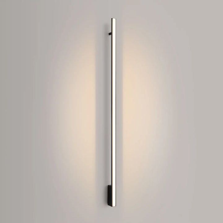 Aplique de pared LED LAGOM 150 negro 3000K