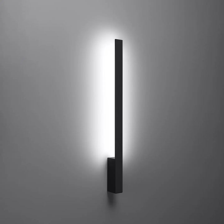 Aplique de pared LAHTI M, negro, 4000K
