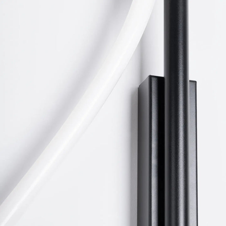 Aplique de pared GALAKSE, LED negro, 2700-6500K