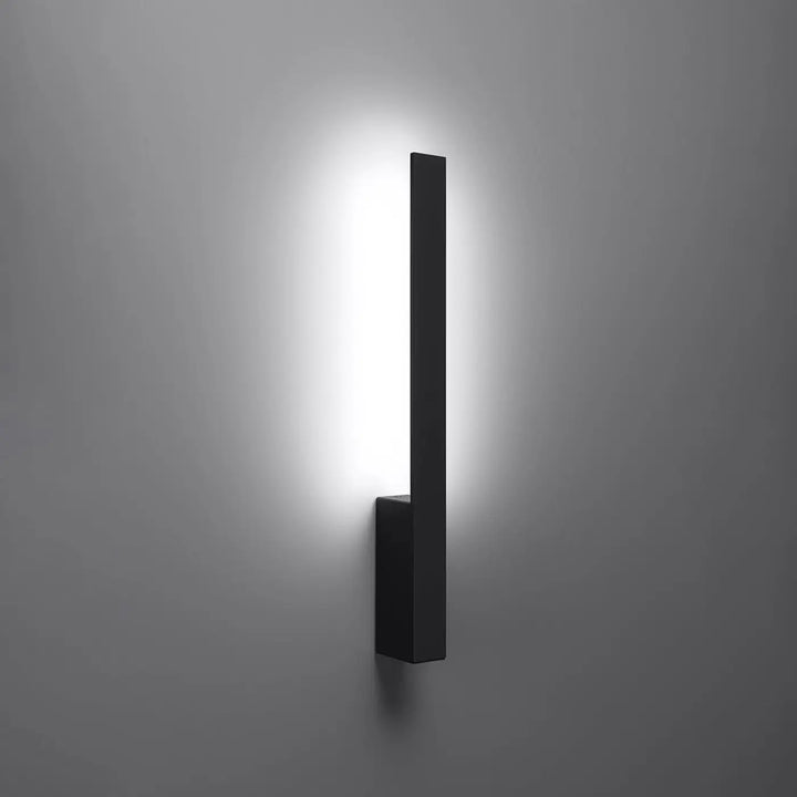 Aplique de pared LAHTI S, negro, 4000K