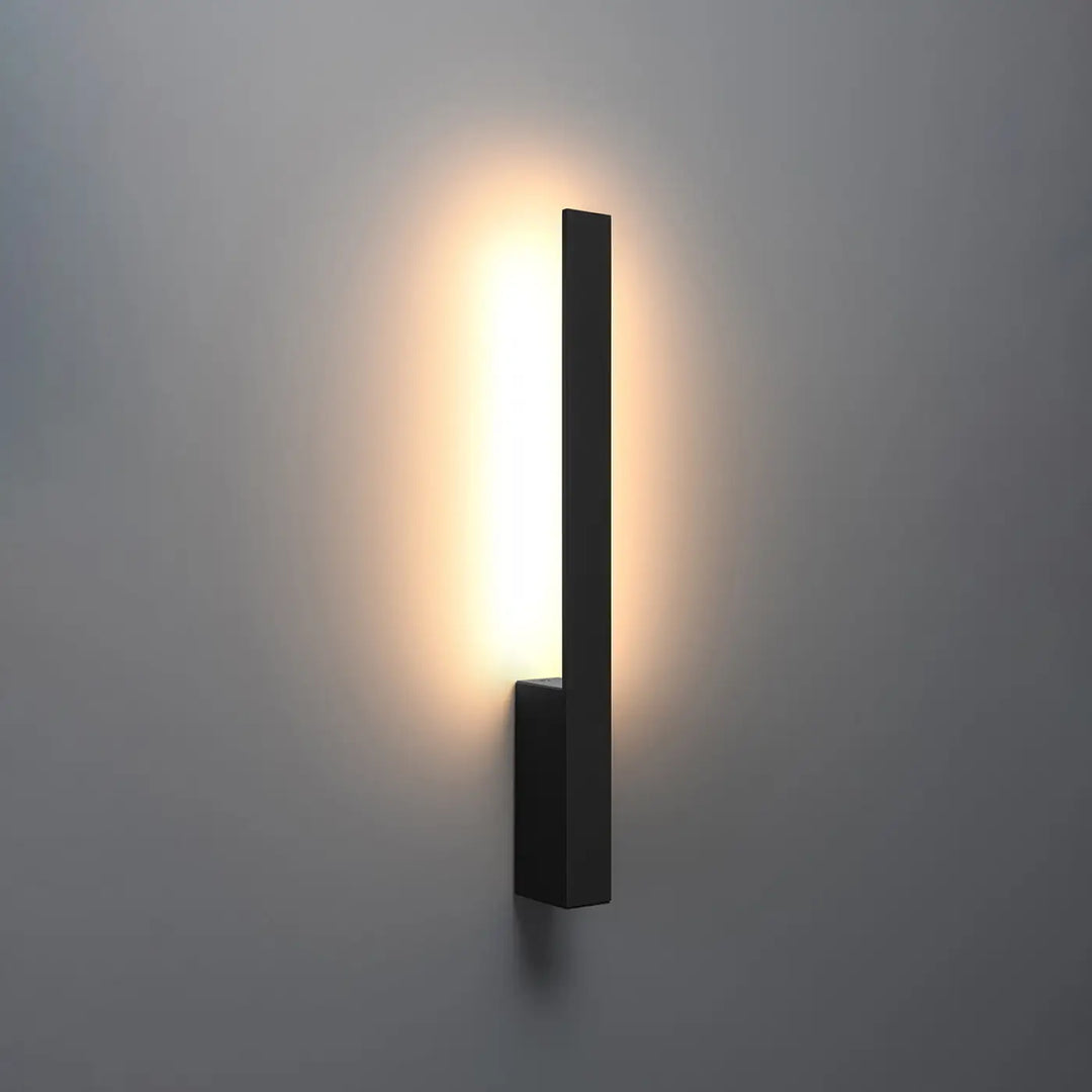 Aplique de pared LAHTI S, negro, 3000K
