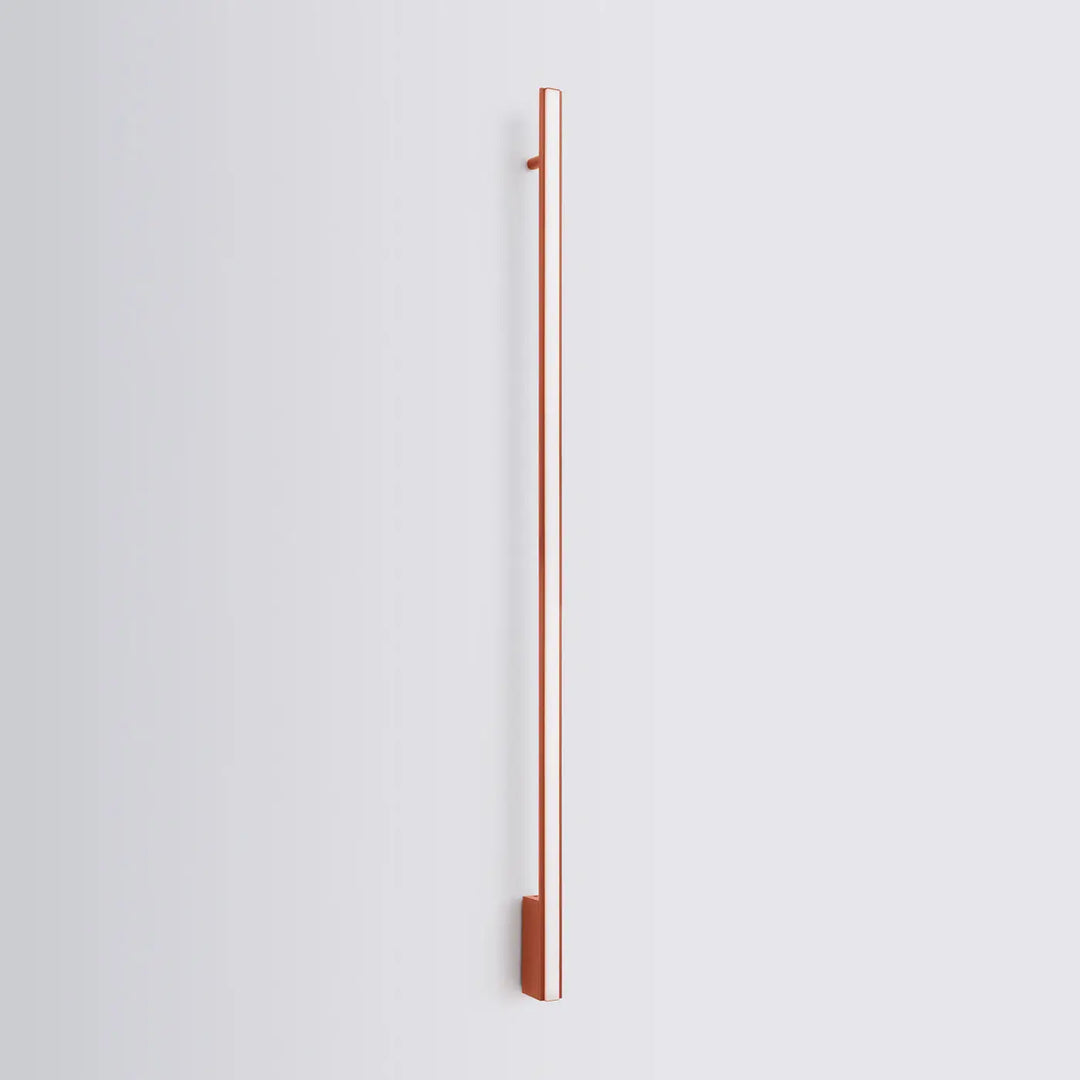 Aplique de pared LAGOM 150, rojo ocre, LED 3000K