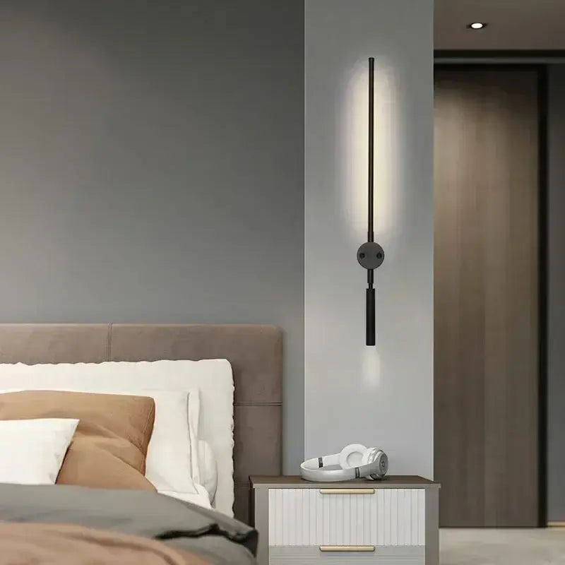 Applique murale LED a tête pivotable à 360°

