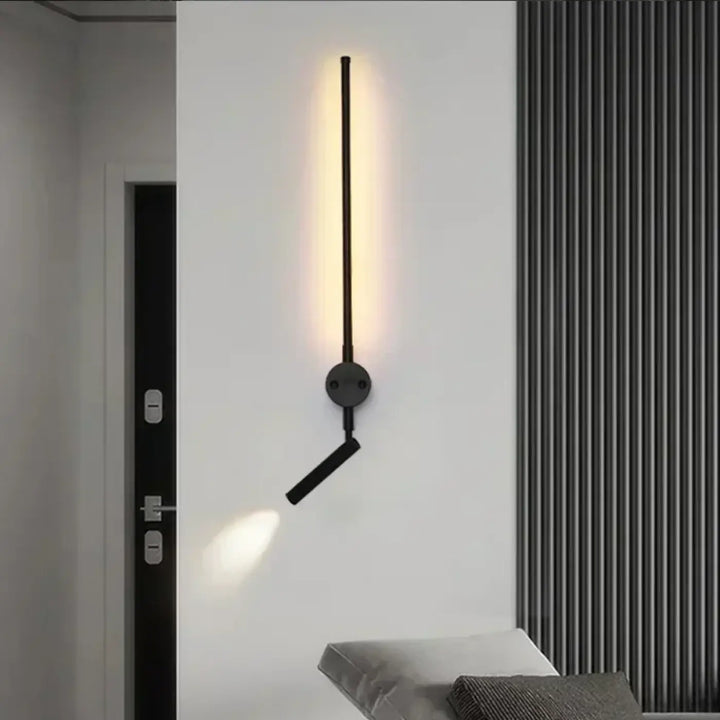 Applique murale LED a tête pivotable à 360°

