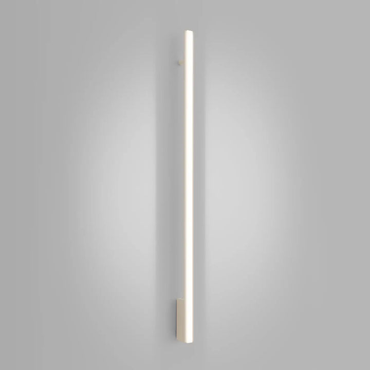 Applique murale LAGOM beige allumée, détail du diffuseur