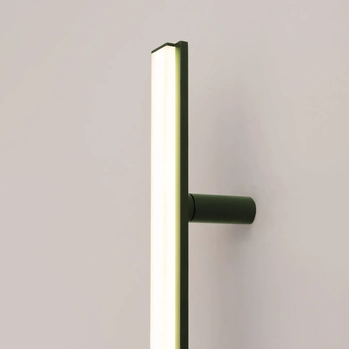 Applique murale LAGOM vert olive éteinte, vue de côté