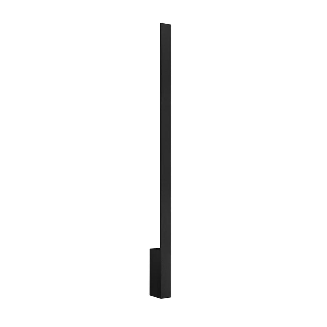 Aplique de pared LAHTI L, negro, 4000K