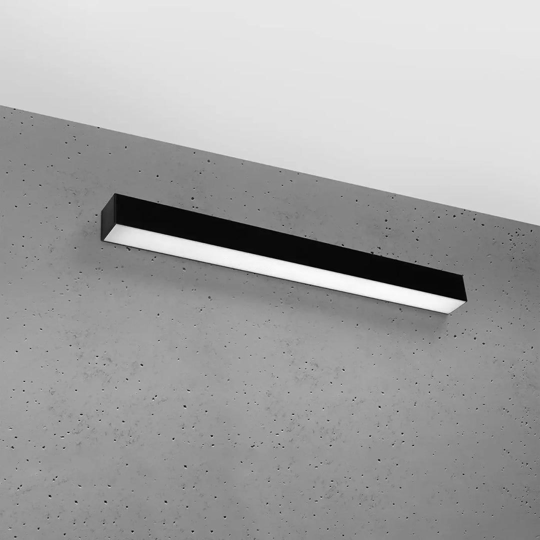 Aplique de pared negro PINNE 67
