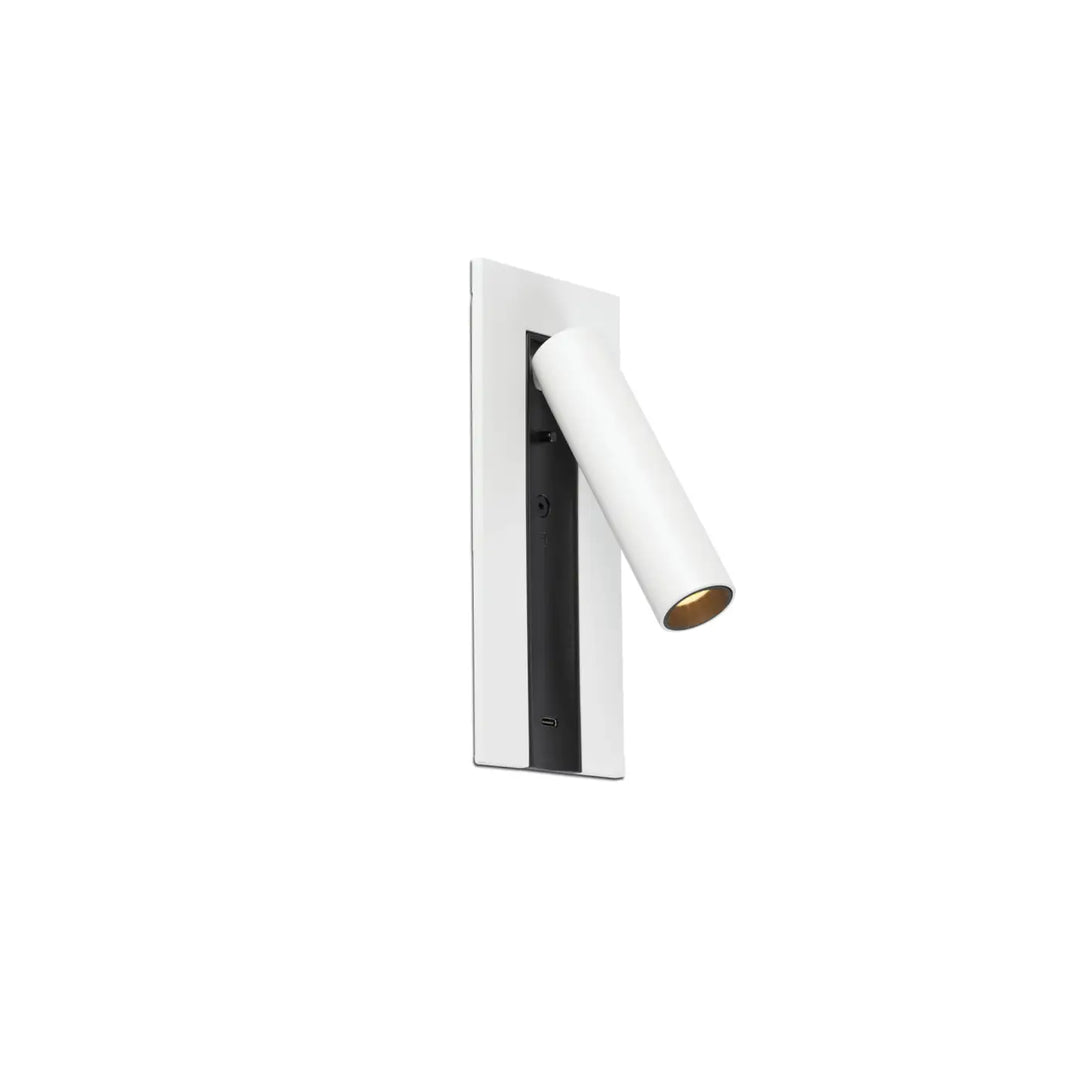 Applique liseuse Gabo bronze avec port USB-C