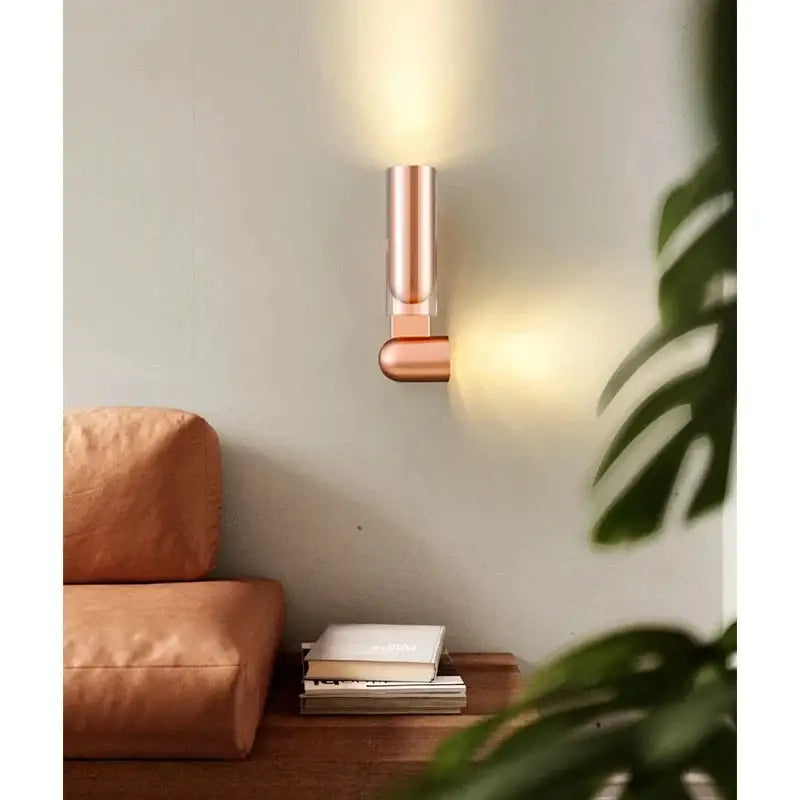 Nordic Postmodern Wall Lamp For Living Room Dining Room Creative Design Rotating Adjustable Bedside Aisle Decor Wall