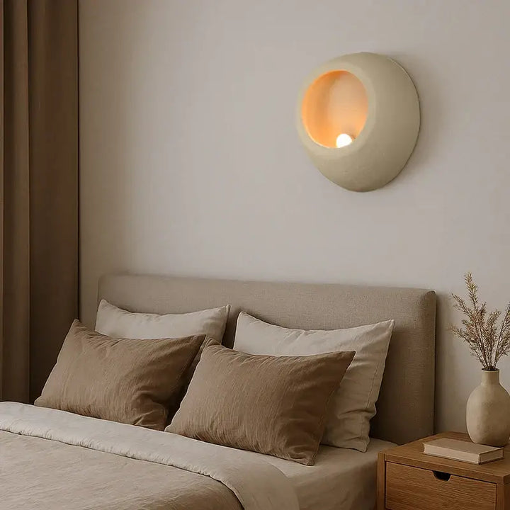 Applique murale moderne design circulaire lumière chaleureuse