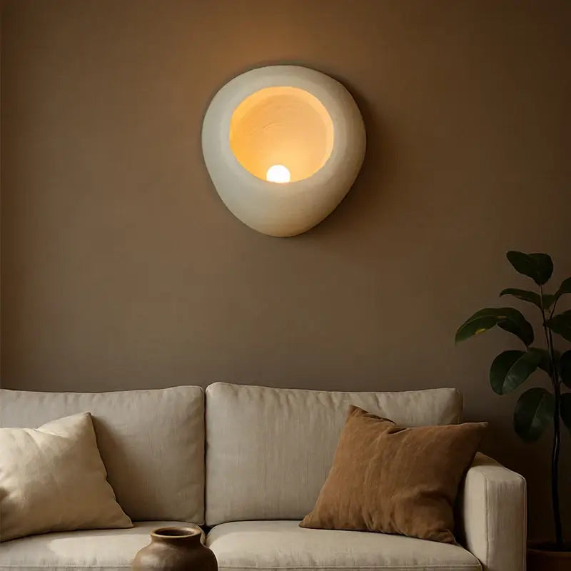 Applique murale moderne design circulaire lumière chaleureuse