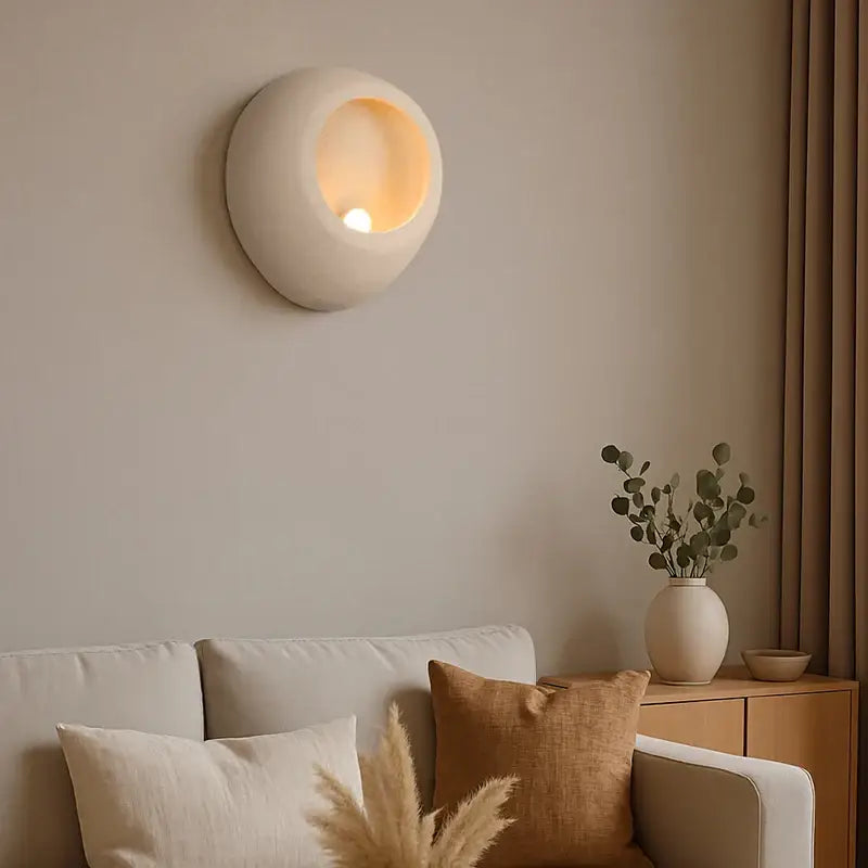 Applique murale moderne design circulaire lumière chaleureuse