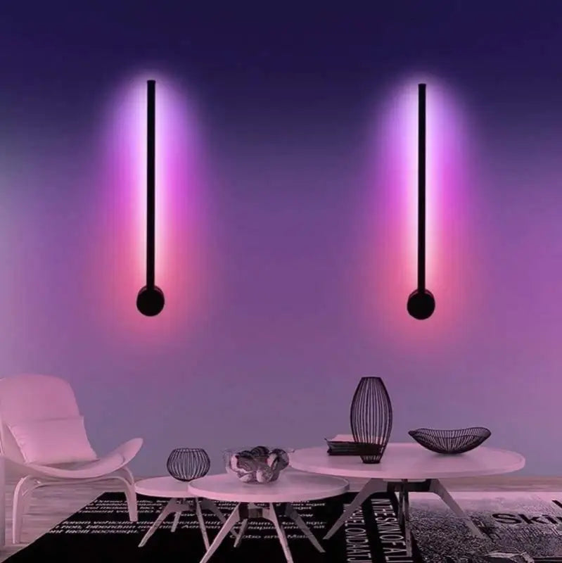 Applique Multicolore En Aluminium Avec Led