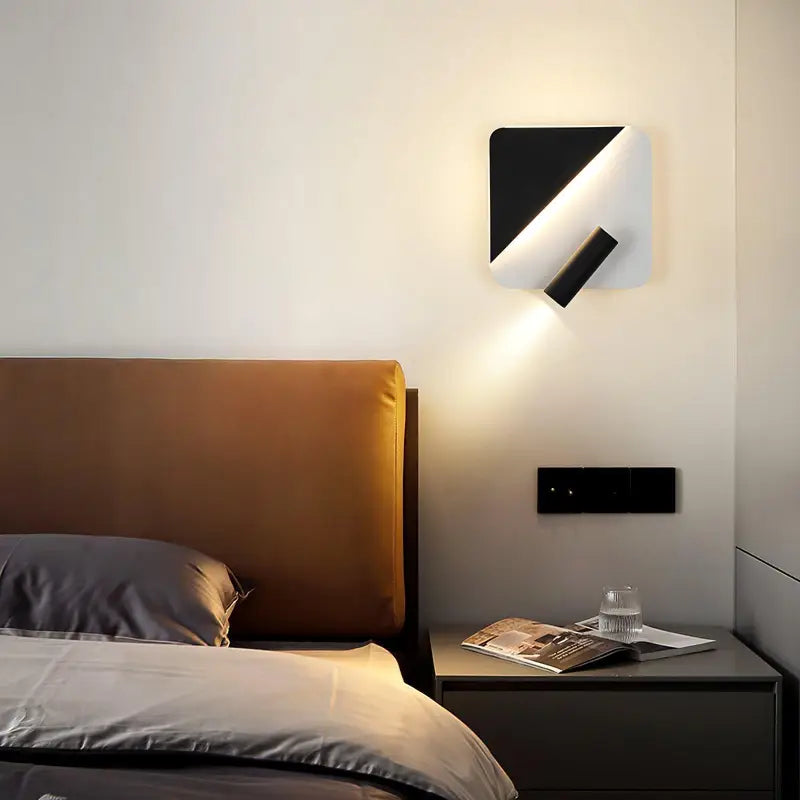 Applique Murale Noir Et Blanc Moderne