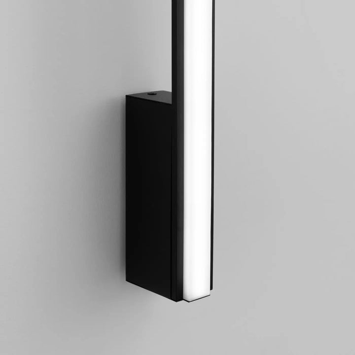 Aplique de pared LED LAGOM 150 negro 4000K