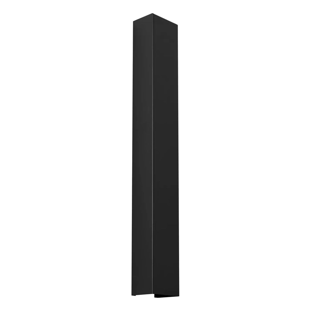 Enceinte noire rectangulaire freya 60 compose d’appliques murales minimalistes collection freya cinq coloris