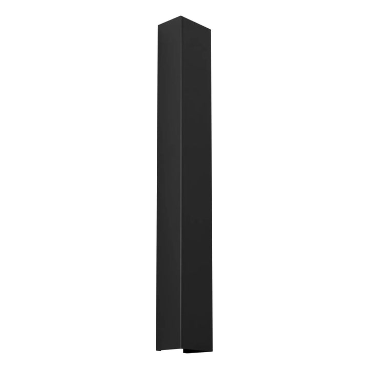 Enceinte noire rectangulaire freya 60 compose d’appliques murales minimalistes collection freya cinq coloris