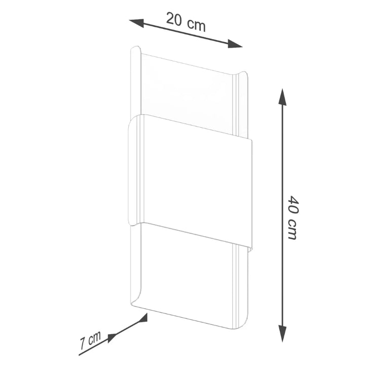 Applique durlin or noir un porte-magazines mural minimaliste avec trois compartiments verticaux pour variété d’intérieurs