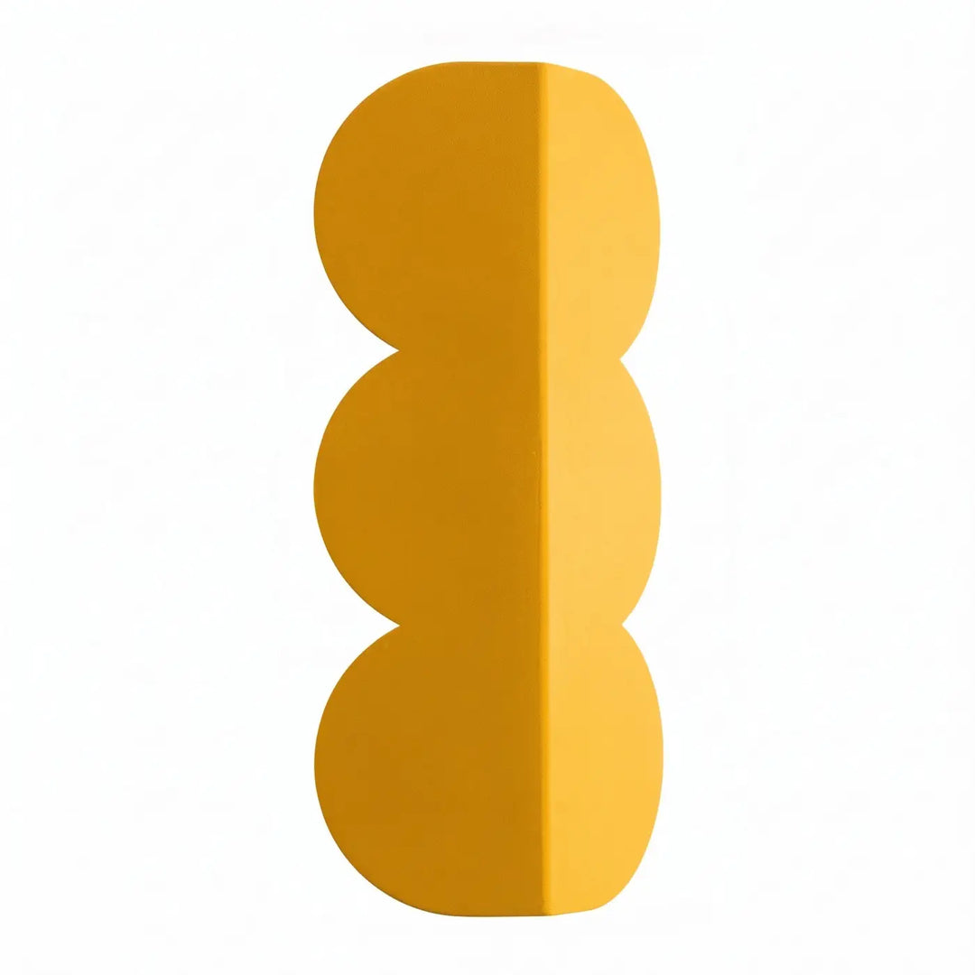 Applique murale BISCUIT jaune vue d'ensemble