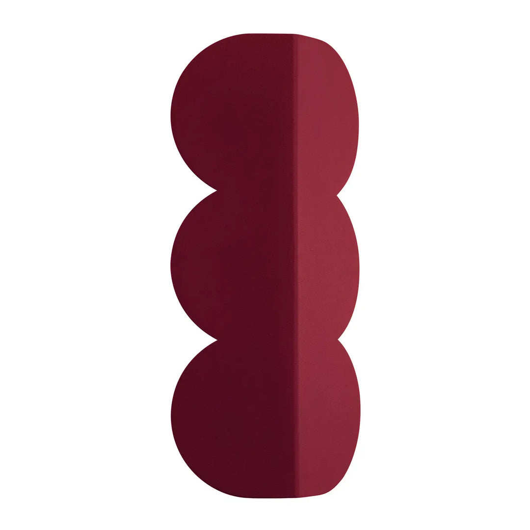 Applique murale BISCUIT bordeaux vue d'ensemble