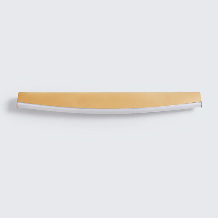 Applique murale jorun 4000k or avec tirette métallique courbée ton or pour luminaire à led et lampe suspendue trois couleurs