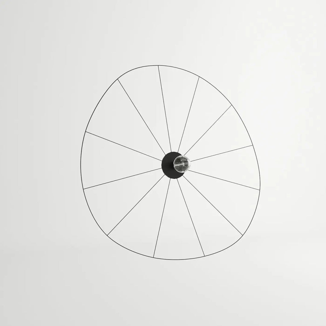 Lámpara de pared/techo negra ESKOLA 140