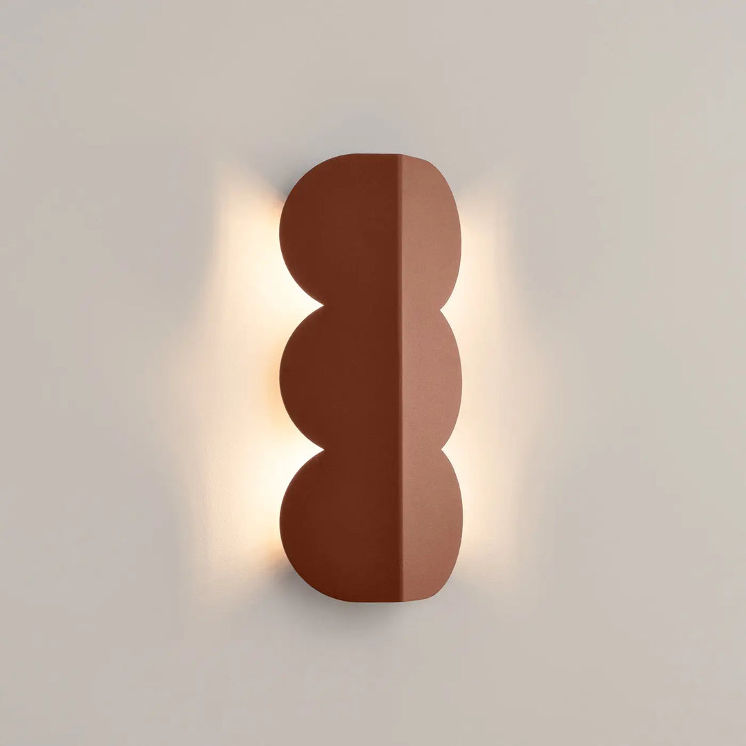 Aplique de pared moca BISCUIT