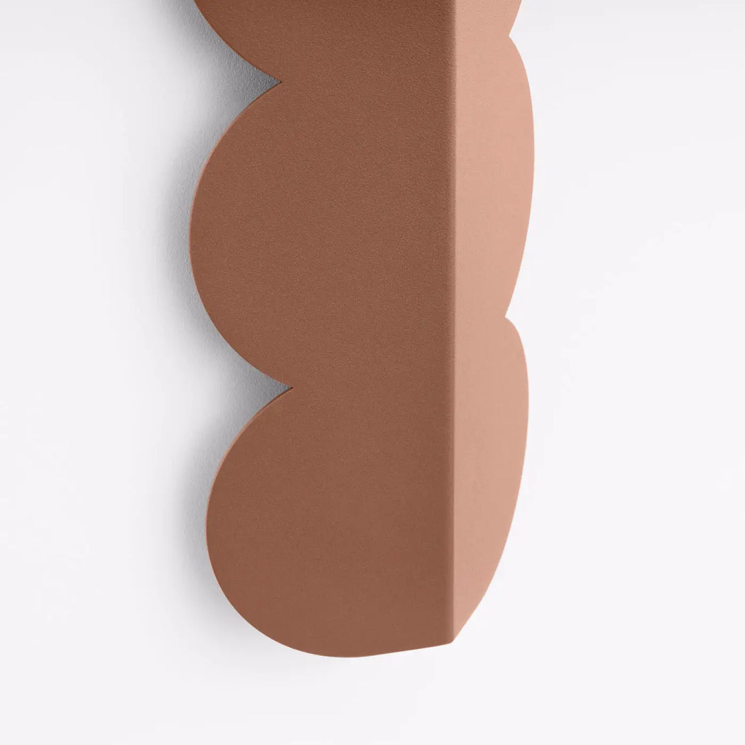 Aplique de pared moca BISCUIT