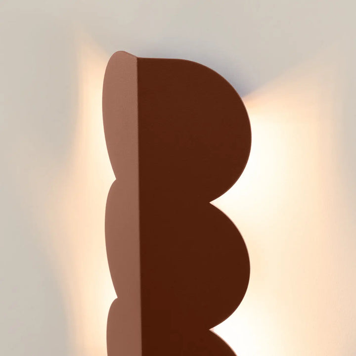 Aplique de pared moca BISCUIT