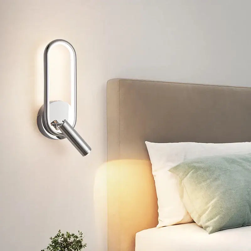 Applique Murale Ronde ou Ovale pour Tête de Lit Design