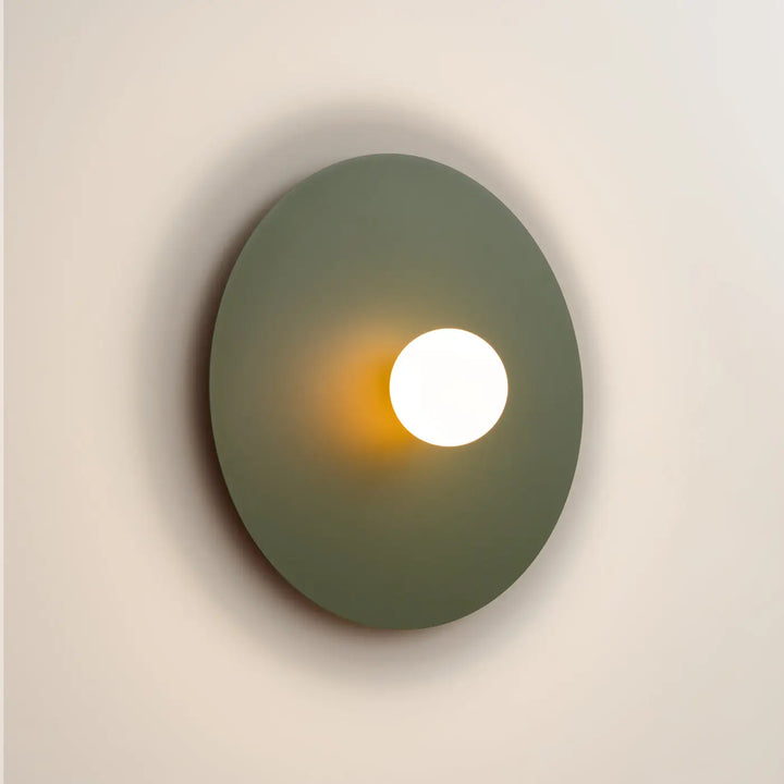 Aplique de pared AKE 50, verde oliva