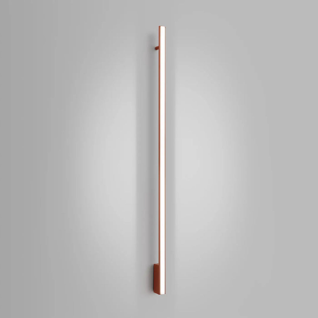 Aplique de pared LAGOM 150, rojo ocre, LED 4000K