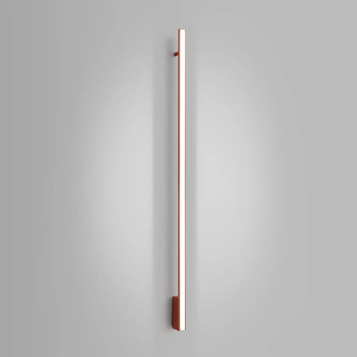 Aplique de pared LAGOM 150, rojo ocre, LED 4000K