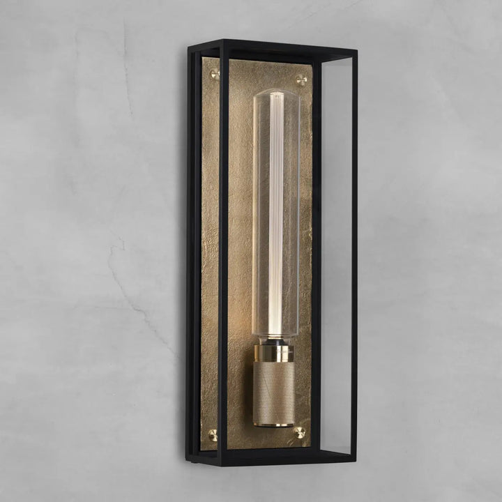 Applique murale Caged Wet en finition laiton #couleur_dor