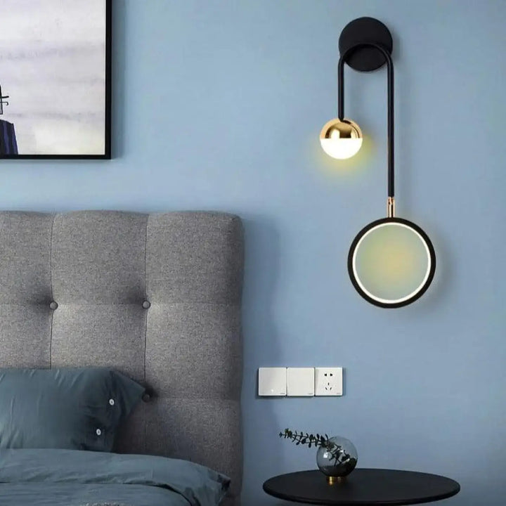 Applique Murale Scandinave en Aluminium