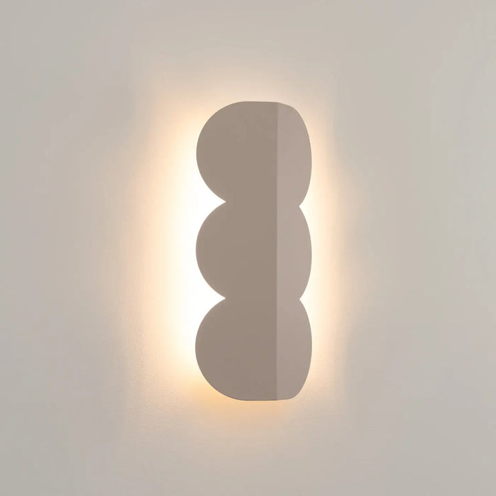 Aplique de pared BISCUIT color topo
