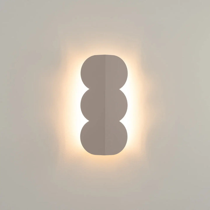 Aplique de pared BISCUIT color topo